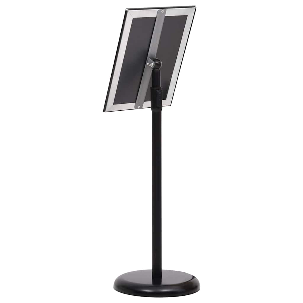 Plakatständer 2 pcs Schwarz 32,5 x 24 x 78 cm