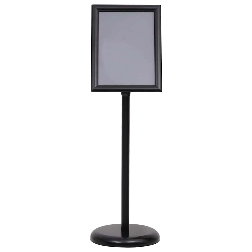 Plakatständer 2 pcs Schwarz 32,5 x 24 x 78 cm
