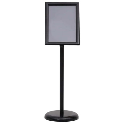 Plakatständer 2 pcs Schwarz 32,5 x 24 x 78 cm