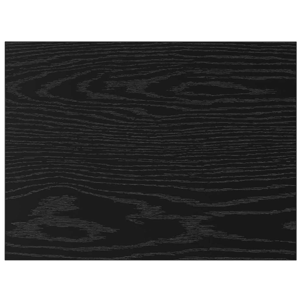 Regalbrett 4 pcs Schwarz 40 x 30 x 1.5 cm Holzwerkstoff