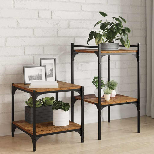 Regalbrett 4 pcs Braun 40 x 40 x 1.5 cm Holzwerkstoff
