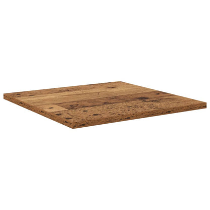 Regalbrett 4 pcs Braun 40 x 40 x 1.5 cm Holzwerkstoff