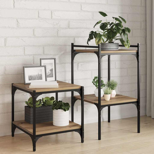 Regalbrett 4 pcs Braun 40 x 40 x 1.5 cm Holzwerkstoff