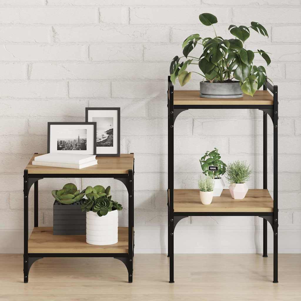 Regalbrett 4 pcs Braun 40 x 40 x 1.5 cm Holzwerkstoff