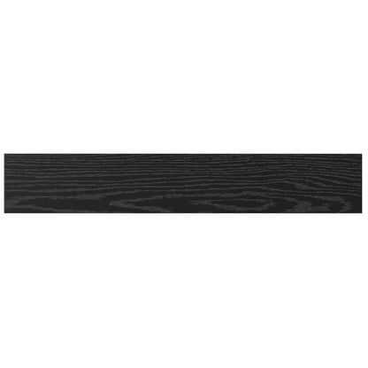 Regalbrett 4 pcs Schwarz 60 x 10 x 1.5 cm Holzwerkstoff