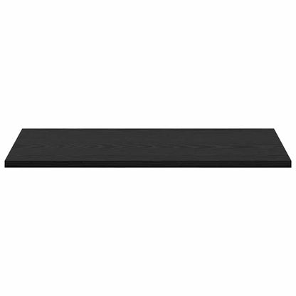 Regalbrett 4 pcs Schwarz 60 x 30 x 1.5 cm Holzwerkstoff