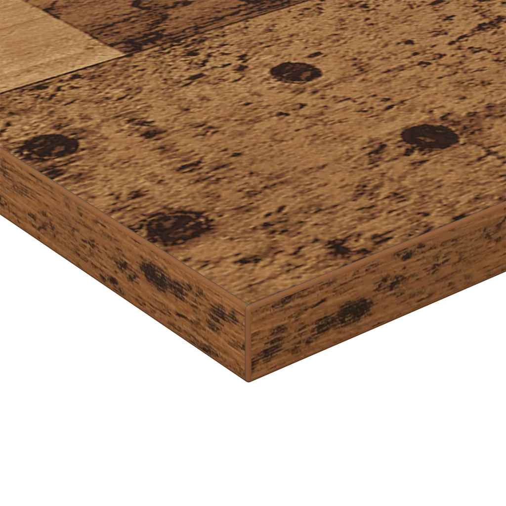 Regalbrett 4 pcs Braun 80 x 20 x 1.5 cm Holzwerkstoff