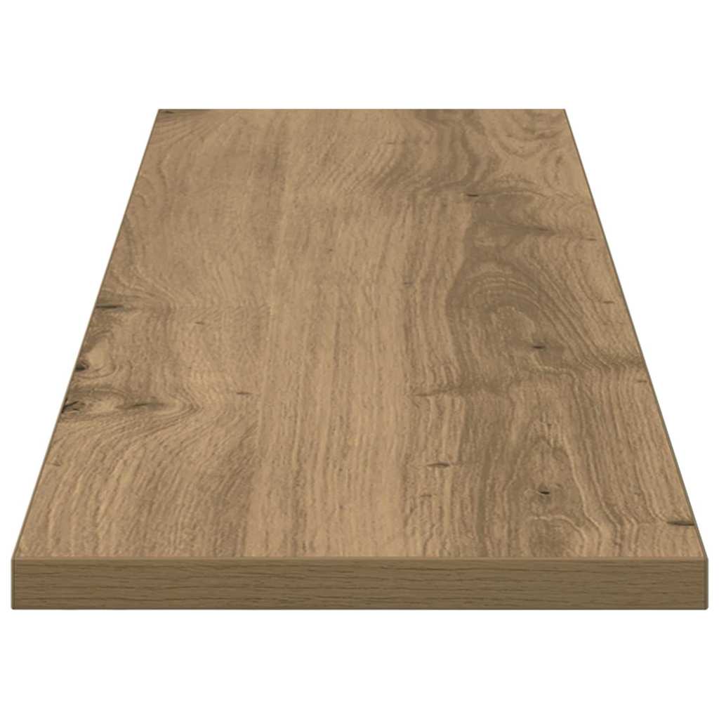 Regalbrett 4 pcs Braun 80 x 20 x 1.5 cm Holzwerkstoff