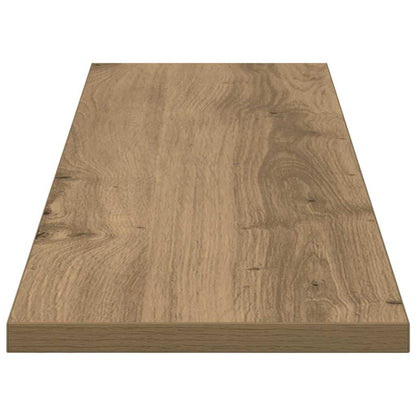 Regalbrett 4 pcs Braun 80 x 20 x 1.5 cm Holzwerkstoff