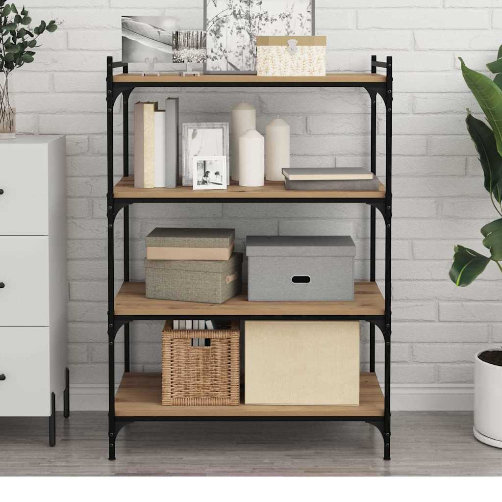 Regalbrett 4 pcs Braun 80 x 40 x 1.5 cm Holzwerkstoff