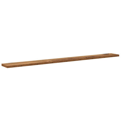 Regalbrett 4 pcs Braun 100 x 10 x 1.5 cm Holzwerkstoff