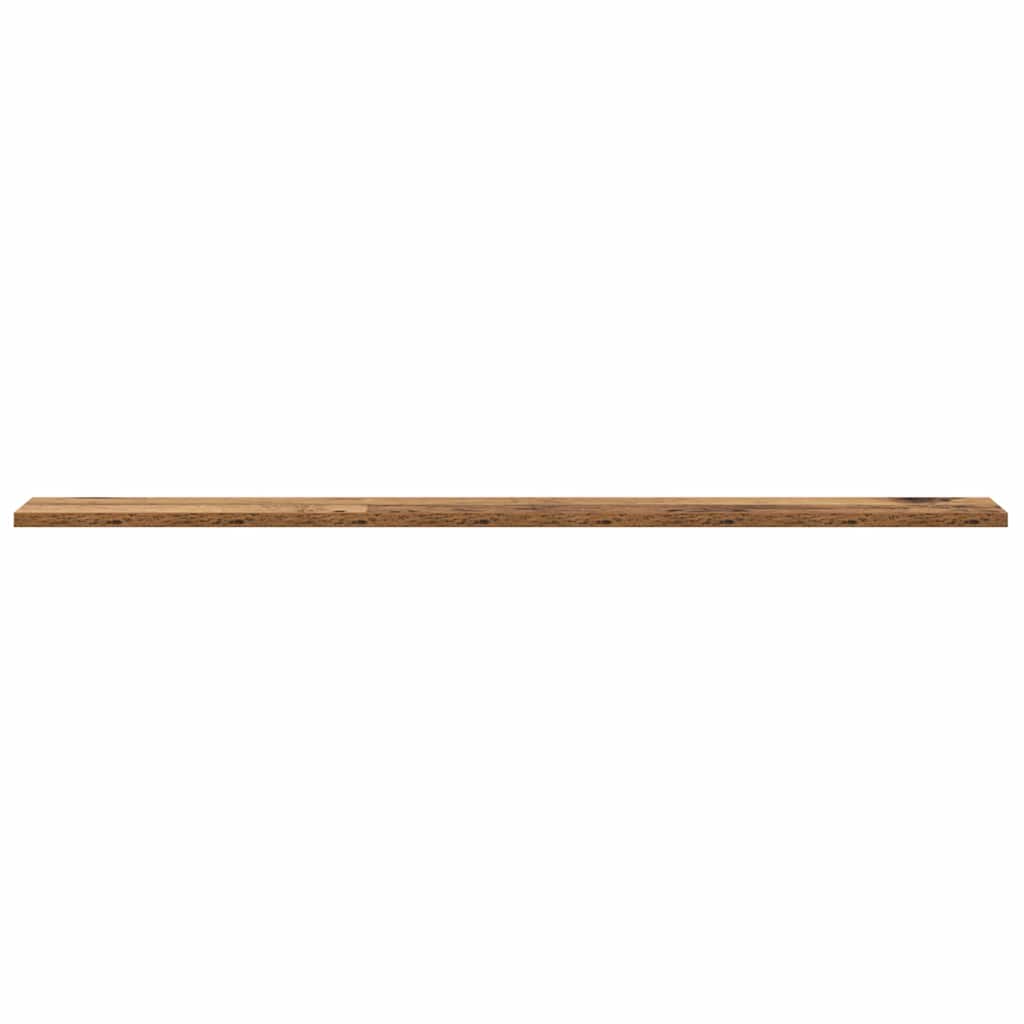 Regalbrett 4 pcs Braun 100 x 10 x 1.5 cm Holzwerkstoff