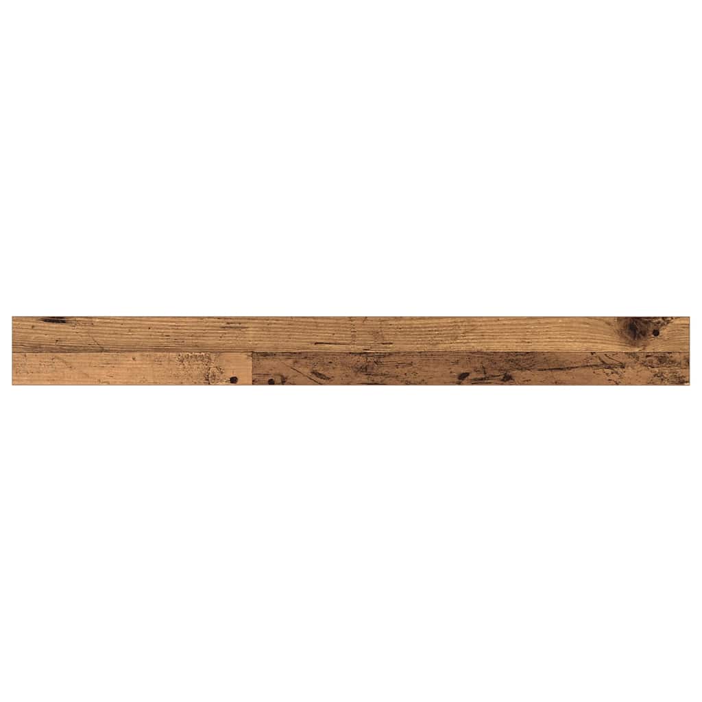 Regalbrett 4 pcs Braun 100 x 10 x 1.5 cm Holzwerkstoff