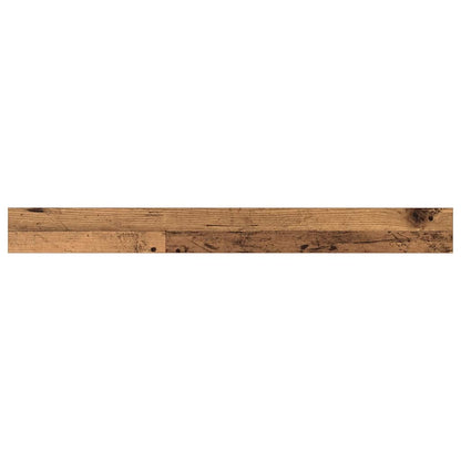 Regalbrett 4 pcs Braun 100 x 10 x 1.5 cm Holzwerkstoff