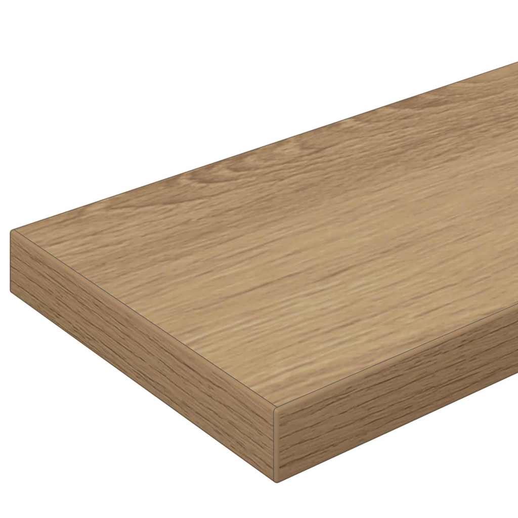Regalbrett 4 pcs Braun 100 x 10 x 1.5 cm Holzwerkstoff