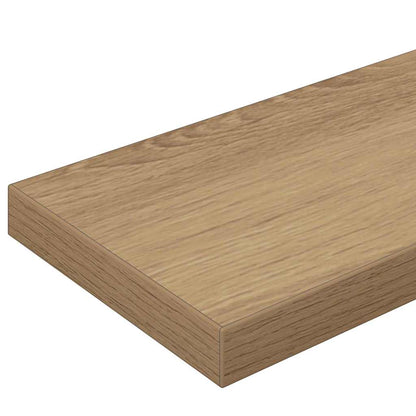 Regalbrett 4 pcs Braun 100 x 10 x 1.5 cm Holzwerkstoff