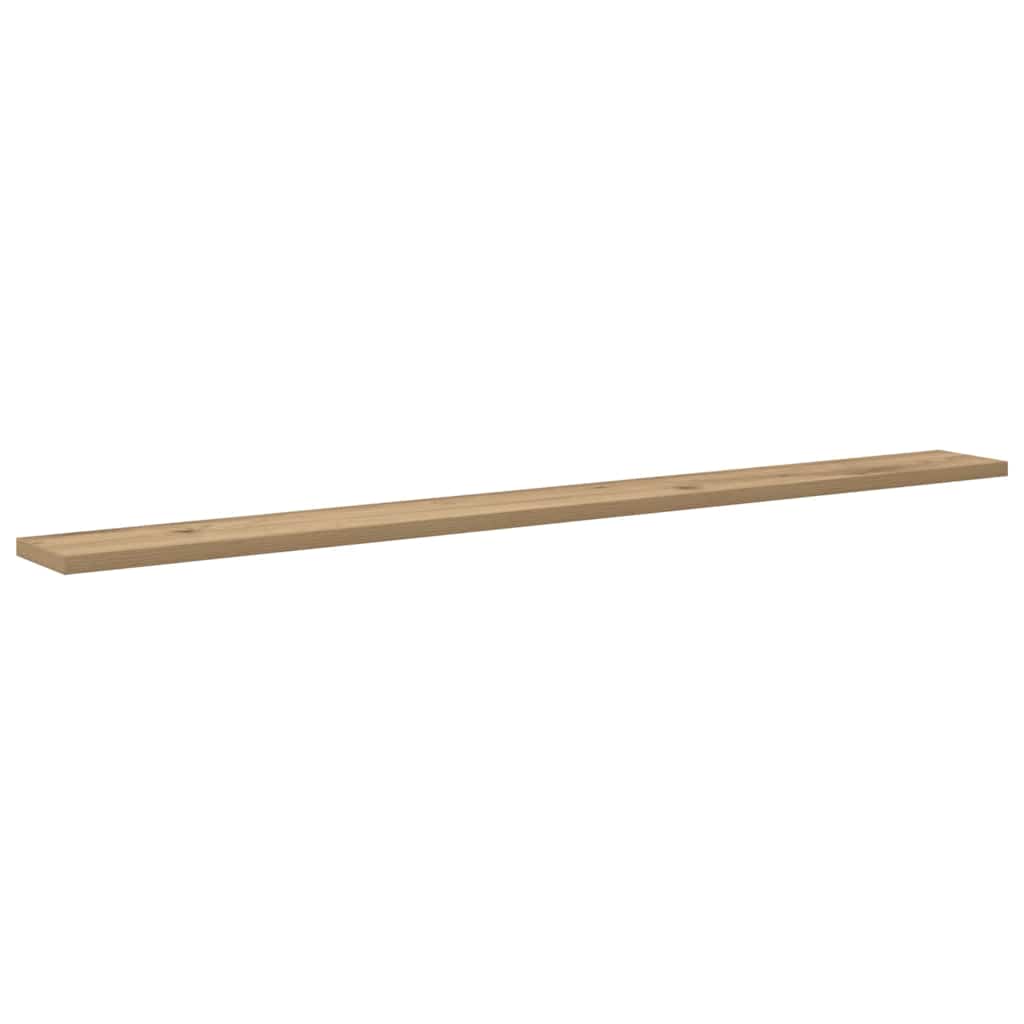 Regalbrett 4 pcs Braun 100 x 10 x 1.5 cm Holzwerkstoff