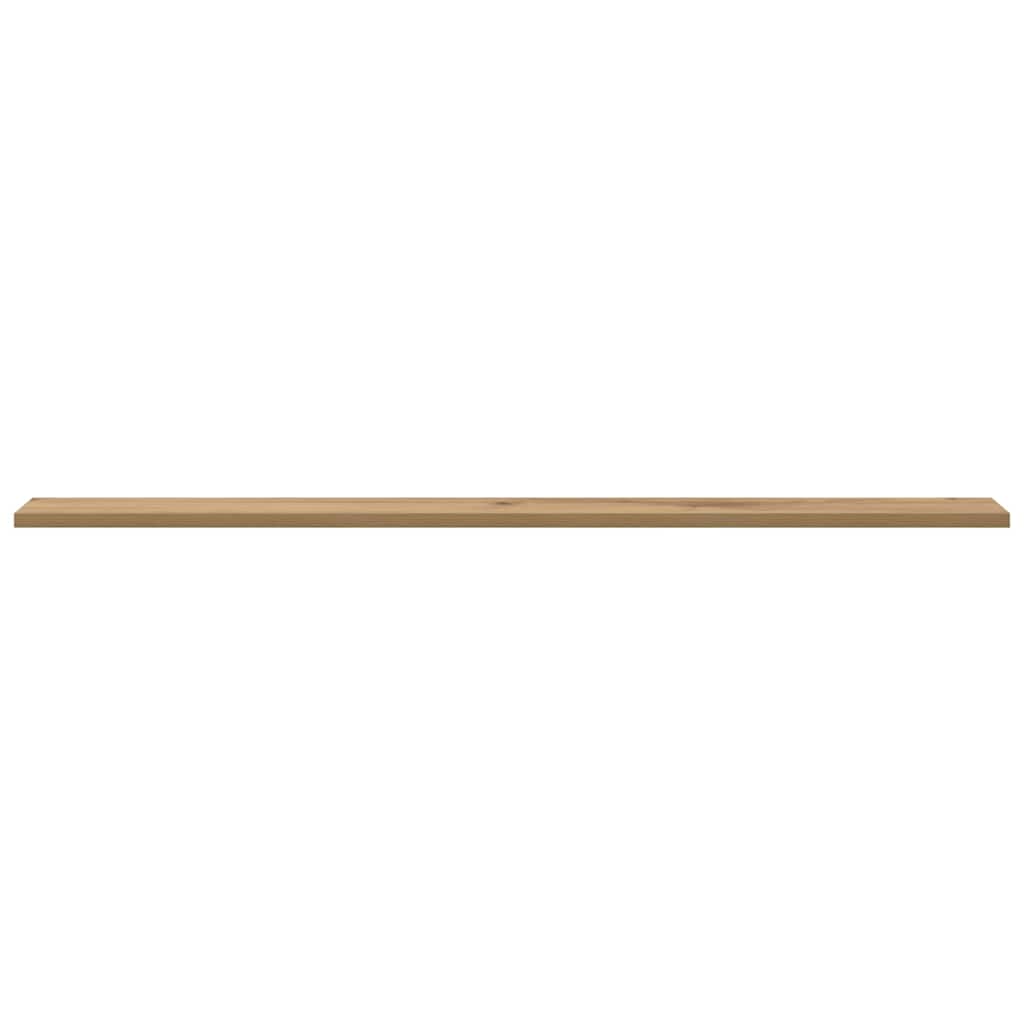 Regalbrett 4 pcs Braun 100 x 10 x 1.5 cm Holzwerkstoff