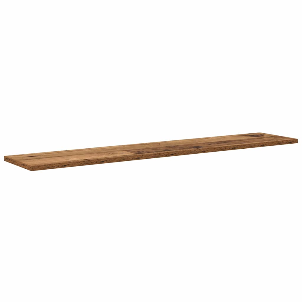 Regalbrett 4 pcs Braun 100 x 20 x 1.5 cm Holzwerkstoff