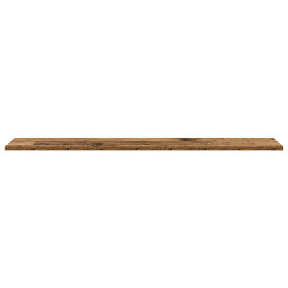 Regalbrett 4 pcs Braun 100 x 20 x 1.5 cm Holzwerkstoff