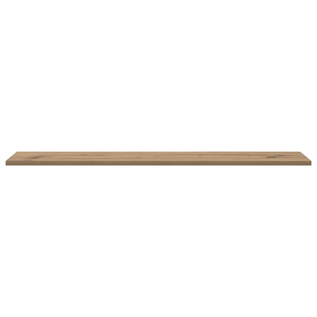 Regalbrett 4 pcs Braun 100 x 20 x 1.5 cm Holzwerkstoff