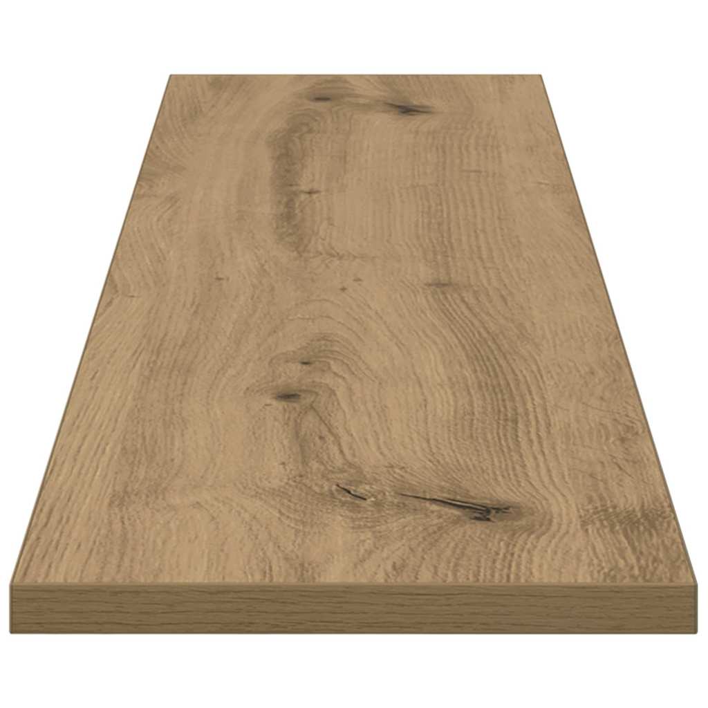 Regalbrett 4 pcs Braun 100 x 20 x 1.5 cm Holzwerkstoff