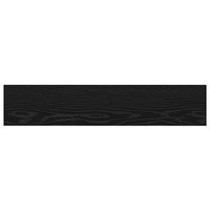 Regalbrett 4 pcs Schwarz 100 x 20 x 1.5 cm Holzwerkstoff