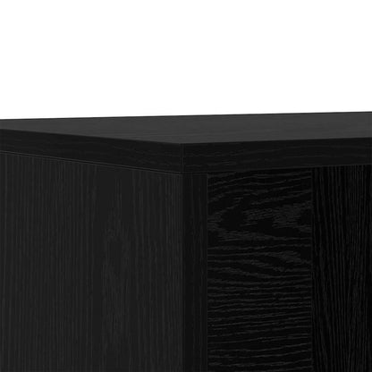 Schuhaufbewahrungsbank Schwarze Eiche 102 x 35 x 35 cm