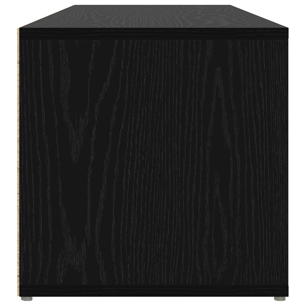 Schuhaufbewahrungsbank Schwarze Eiche 102 x 35 x 35 cm