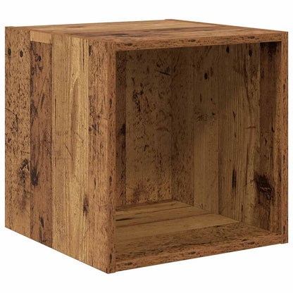 Wandschrank Altholz 37 x 37 x 37 cm Holzwerkstoff