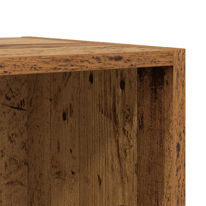 Wandschrank 2 pcs Altholz 37 x 37 x 37 cm Holzwerkstoff
