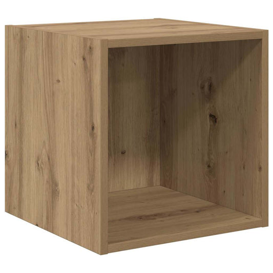 Wandschrank Eiche handwerklich 37 x 37 x 37 cm Holzwerkstoff
