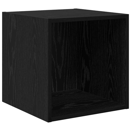 Wandschrank Schwarze Eiche 37 x 37 x 37 cm Holzwerkstoff