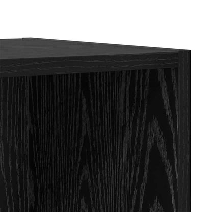 Wandschrank 2 pcs Schwarze Eiche 37 x 37 x 37 cm Holzwerkstoff