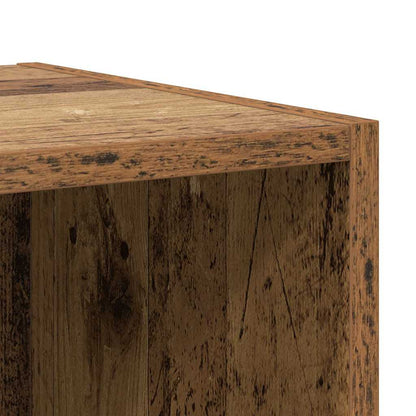 Wandmontierter TV Schrank Altholz 37 x 37 x 72 cm Holzwerkstoff