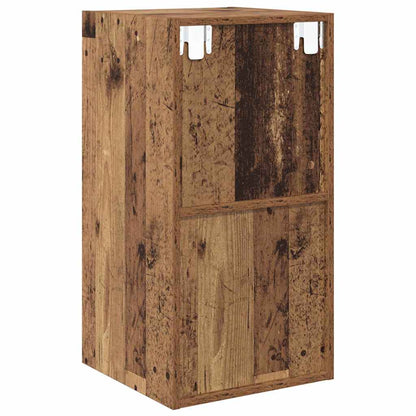 Wandmontierter TV Schrank Altholz 37 x 37 x 72 cm Holzwerkstoff
