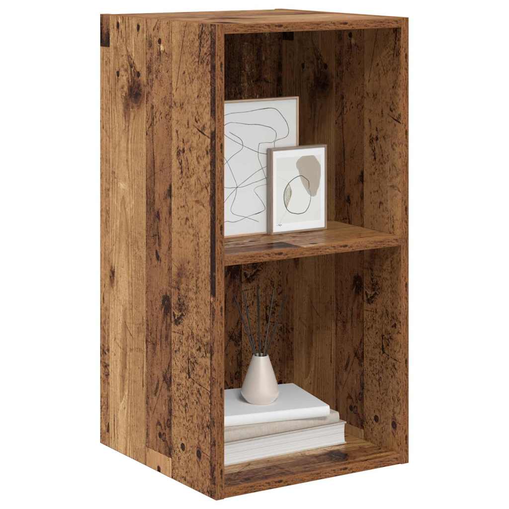 Wandmontierter TV Schrank Altholz 37 x 37 x 72 cm Holzwerkstoff