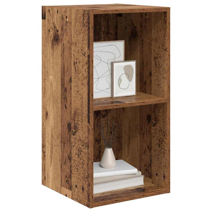Wandmontierter TV Schrank Altholz 37 x 37 x 72 cm Holzwerkstoff