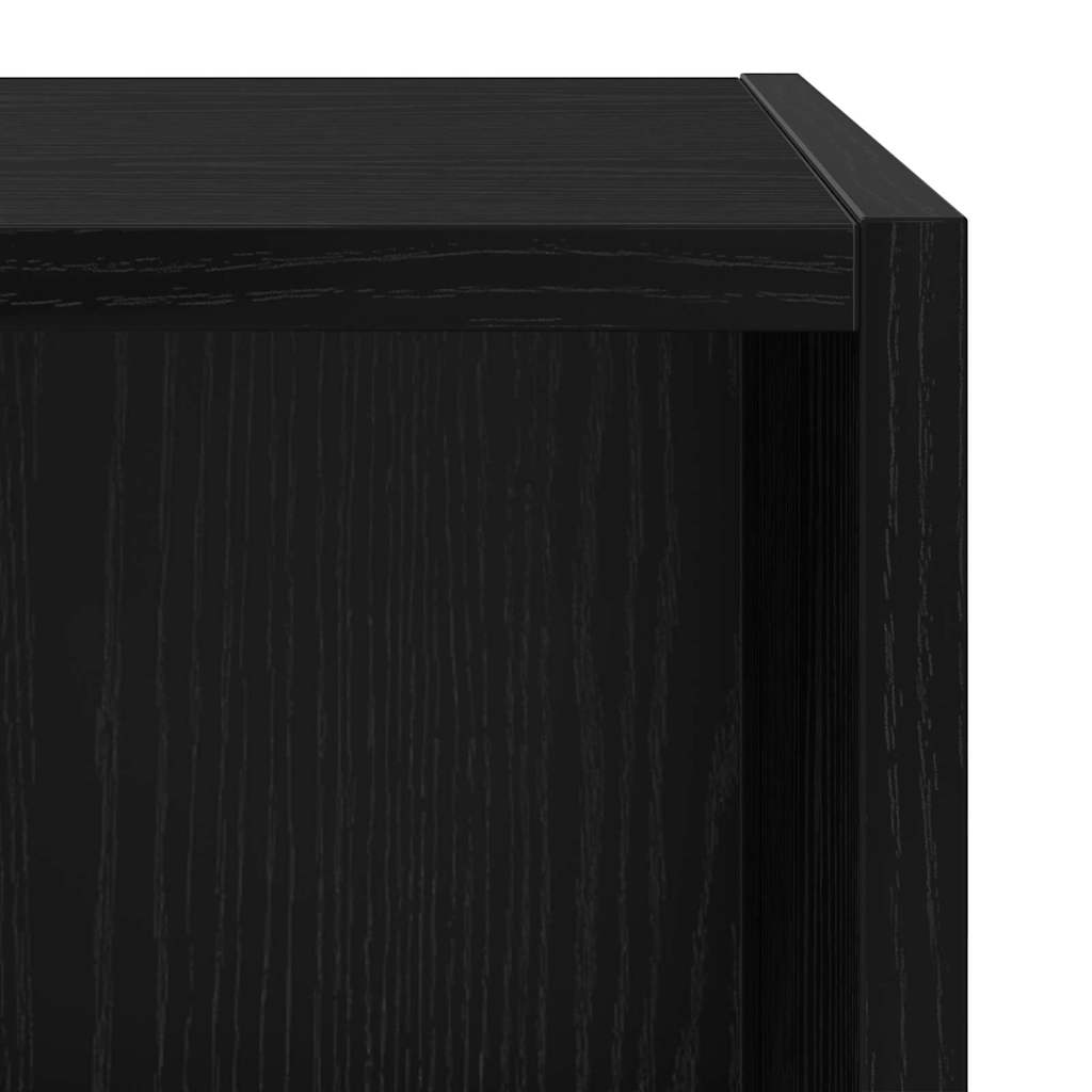 TV-Schrank Schwarze Eiche 37 x 37 x 72 cm Holzwerkstoff