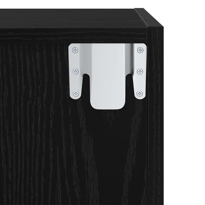 TV-Schrank Schwarze Eiche 37 x 37 x 72 cm Holzwerkstoff