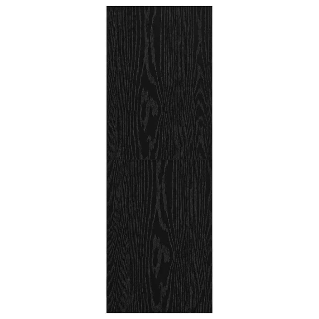 Wandmontierter TV Schrank Schwarze Eiche 37 x 37 x 107 cm