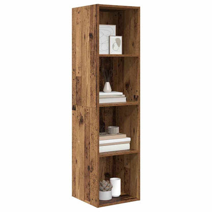 Wandmontierter TV Schrank Altholz 37 x 37 x 142,5 cm