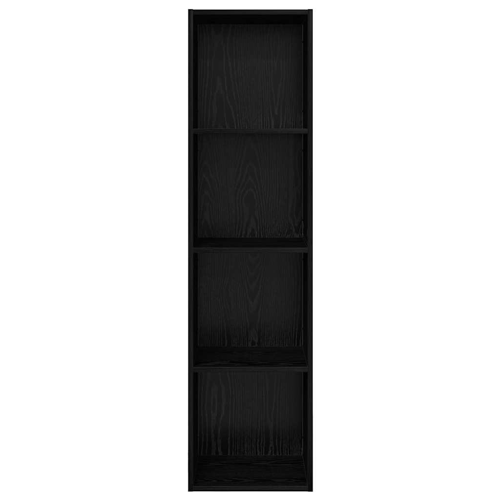 Wandmontierter TV Schrank Schwarze Eiche 37 x 37 x 142,5 cm