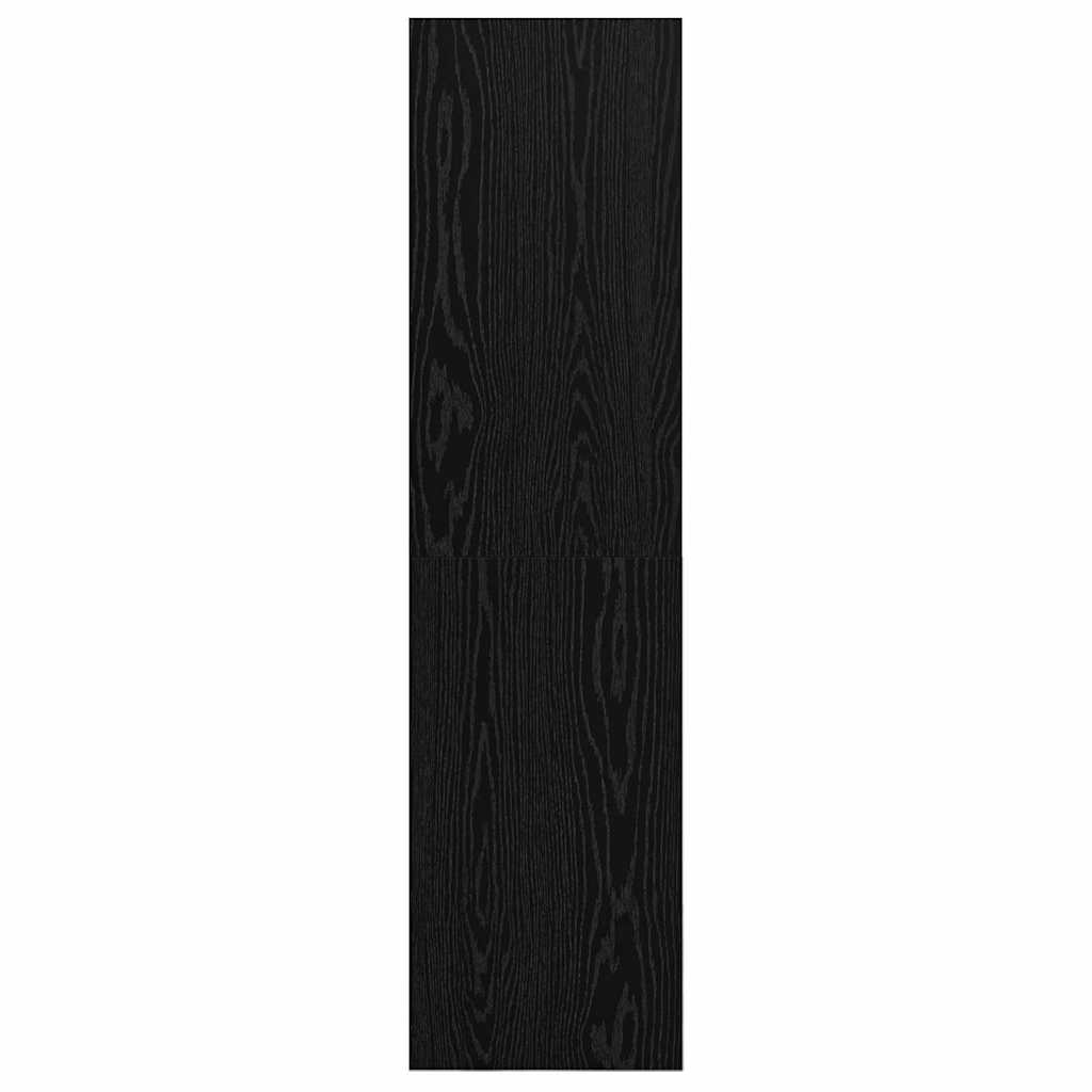 Wandmontierter TV Schrank Schwarze Eiche 37 x 37 x 142,5 cm