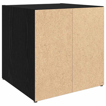 TV-Schränk 4 pcs Schwarz 37 x 35 x 37 cm Holzwerkstoff
