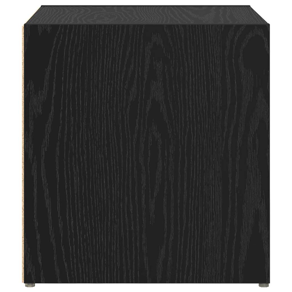 TV-Schränk 4 pcs Schwarz 37 x 35 x 37 cm Holzwerkstoff