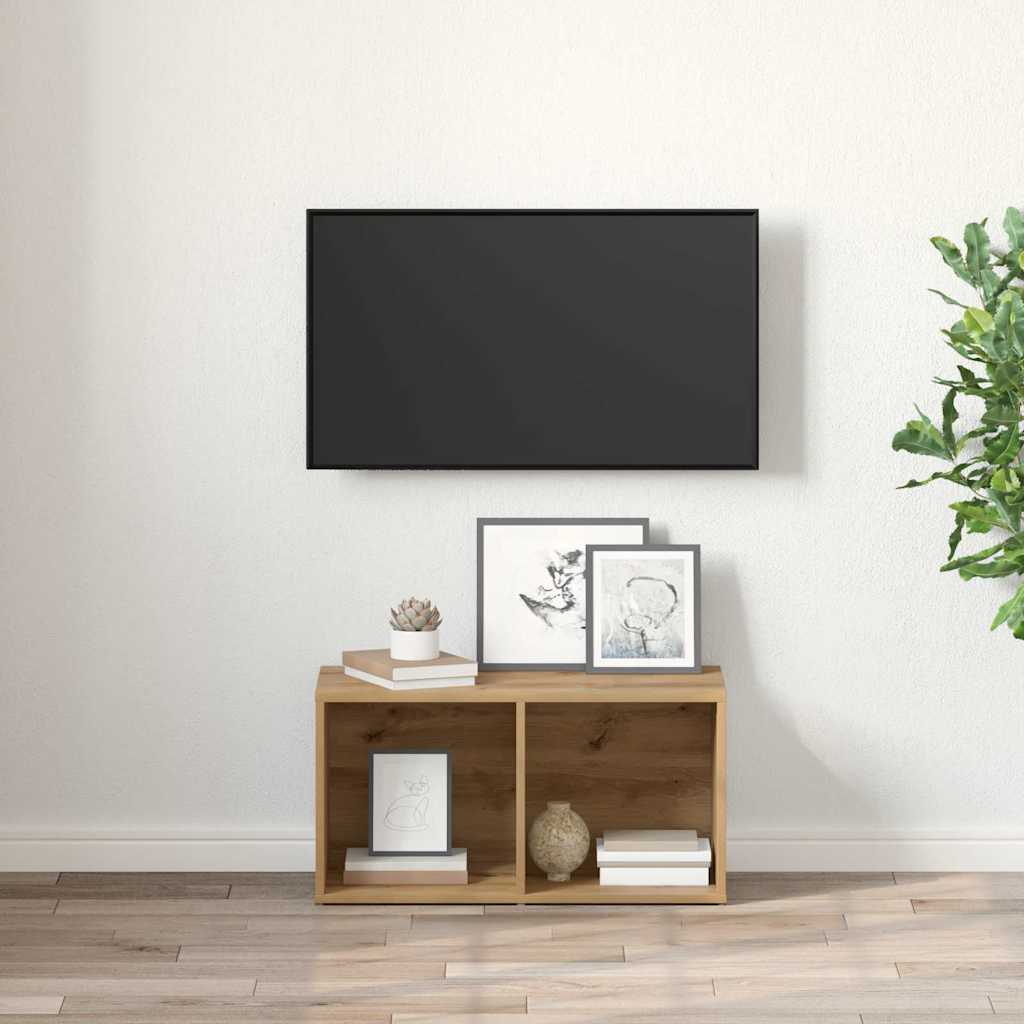 TV-Schränk Eiche handwerklich Holzwerkstoff