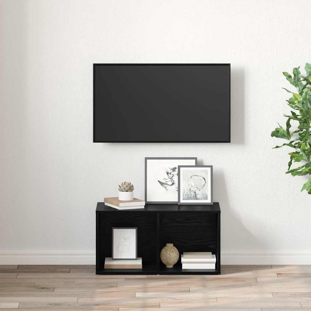 TV-Schränk Schwarze Eiche Holzwerkstoff