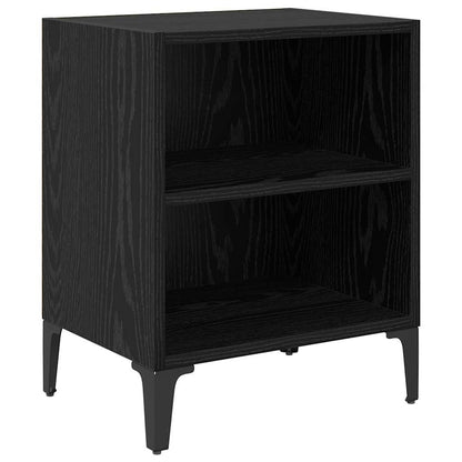 Nachttisch 2 pcs Schwarze Eiche 40 x 30 x 50 cm Holzwerkstoff