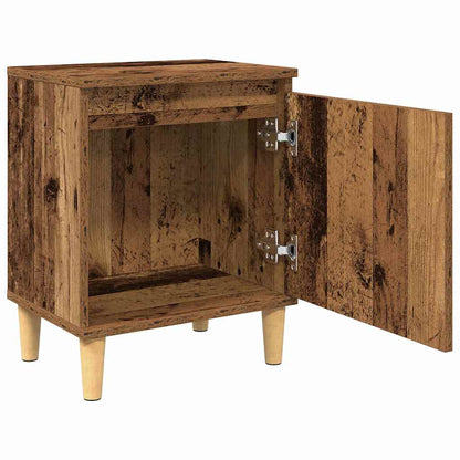 Nachttisch Altholz 40 x 30 x 50 cm Holzwerkstoff